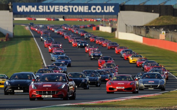 Ferrari Parade Silverstone September 2012