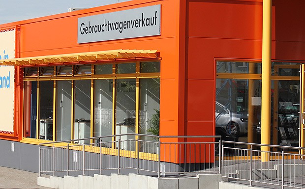 Gebrauchtwagenpavillon