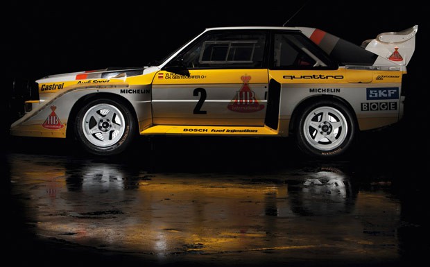 Audi-Museum: Sonderausstellung zum Geburtstag des Sport Quattro Audi Sport Quattro S1 1985