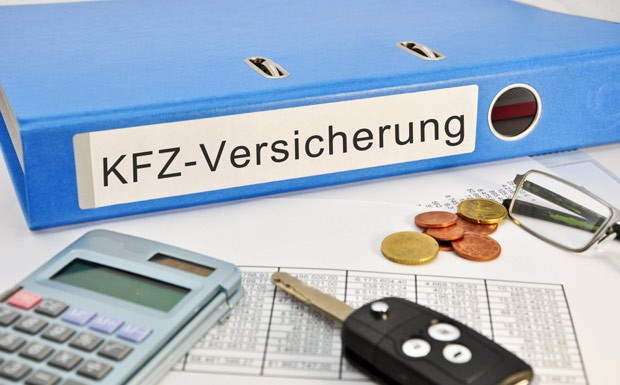 Kfz Versicherung Ordner Prämie Vertrag Geld Beiträge Scheine