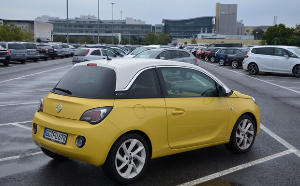 Testwagen Opel Adam