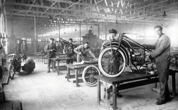 Historie: Deutscher Sonderweg auf zwei Rädern BMW Motorradproduktion