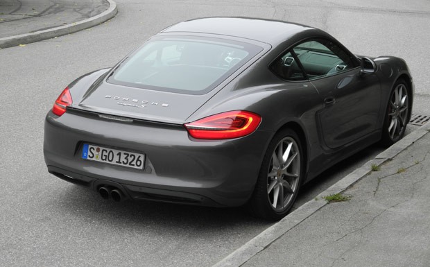 Porsche Cayman S Testwagen