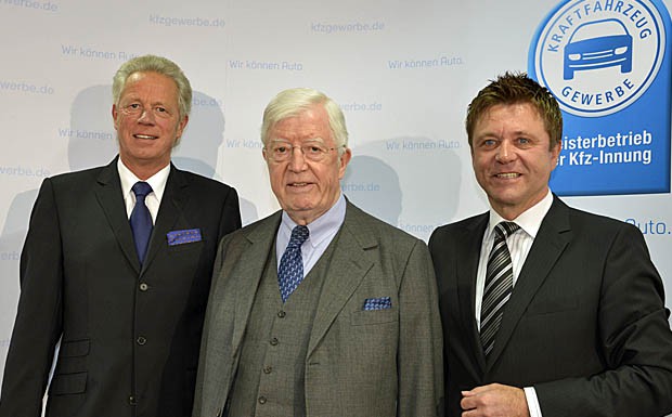 Robert Rademacher, Ulrich Fromme und Wilhelm Hülsdonk