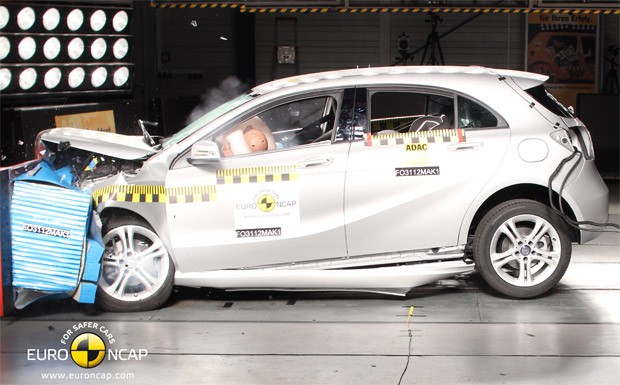 EuroNCAP Crashtest Mercedes A-Klasse