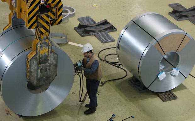 ThyssenKrupp Stahlproduktion 