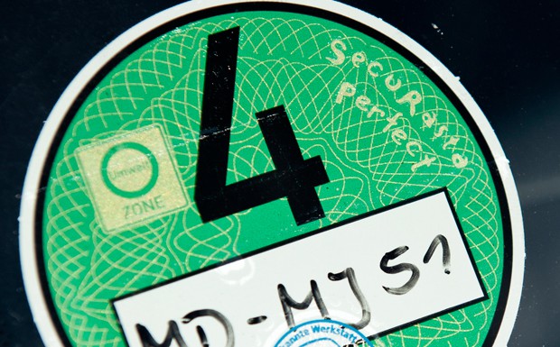 Grüne Umweltplakette