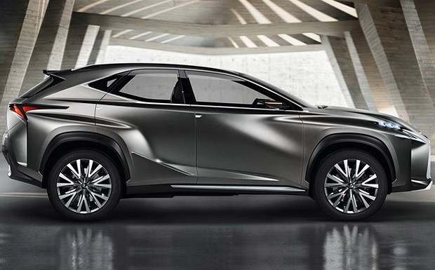 Lexus-Studie LF-NX: Nachfragetest auf der IAA