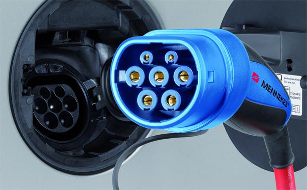 Elektroauto Ladekabel Menneckes Typ2_Stecker