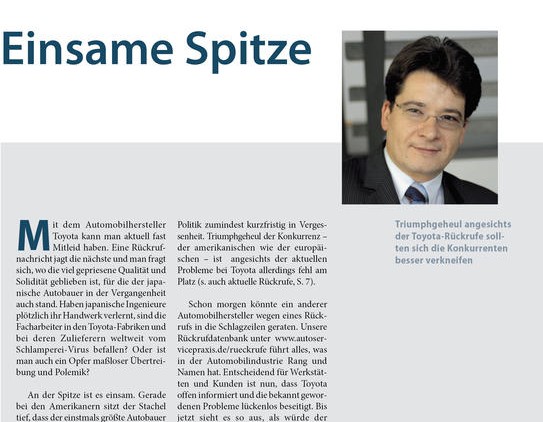 Einsame Spitze