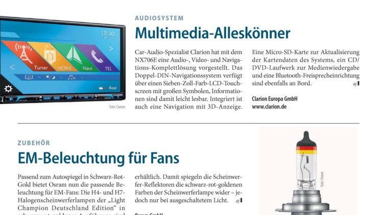 Zubehör: EM-Beleuchtung für Fans