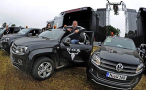 Volkswagen Amarok beim Wacken Open Air 2011