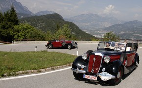 ADAC Trentino Classic 2010: Oldtimer-Wandern in den Dolomiten ADAC Trentino Classic