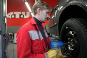 Reifenmontage bei ATU