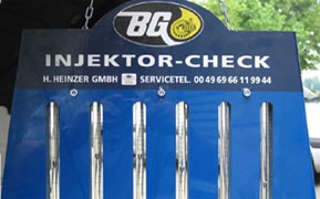 Partnerschaft: ÖAMTC setzt Dieseldiagnosewerkzeug Injektor-Check von Heinzer ein BG Heinzer - Injektor Check