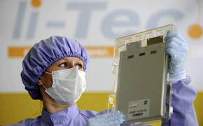Li-Tec Battery Produktion