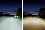 TÜV Rheinland: Weniger Unfälle dank Xenon-Licht Xenon_Halogen_Vergleich