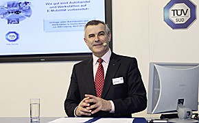 Horst Schneider, Sprecher der Geschäftsführung TÜV Süd.