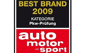 Leserwahl: TÜV mit Titel "Best Brand 2009" ausgezeichnet