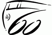 Historie: VW organisiert Bulli-Treffen Logo 60 Jahre VW Bulli