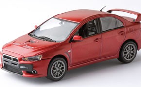 Modellautos: Mitsubishi Lancer Evolution bereits im Handel Mitsubishi Lancer Evolution-MODELLAUTO