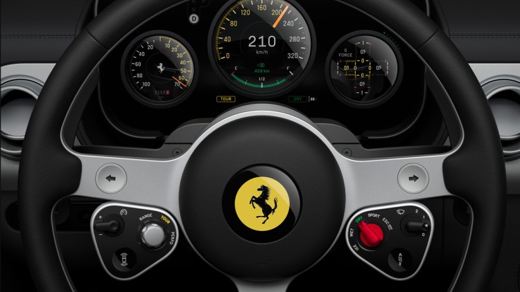 Ferrari Luce Cockpit