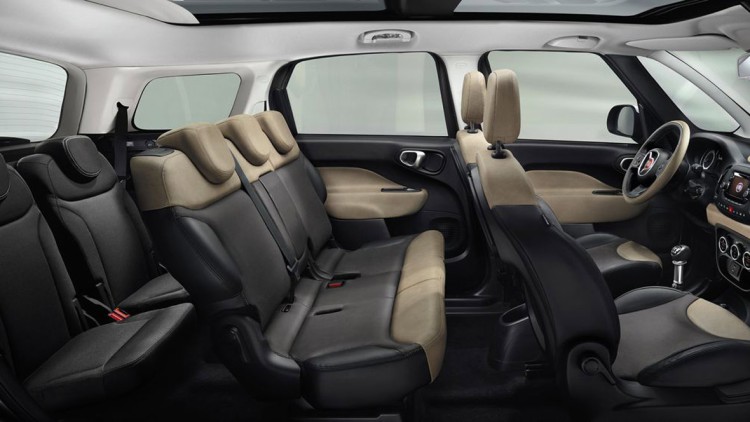 Innenraum Fiat 500L Living