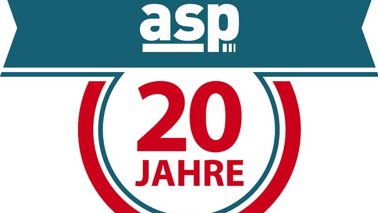 20 Jahre asp Logo