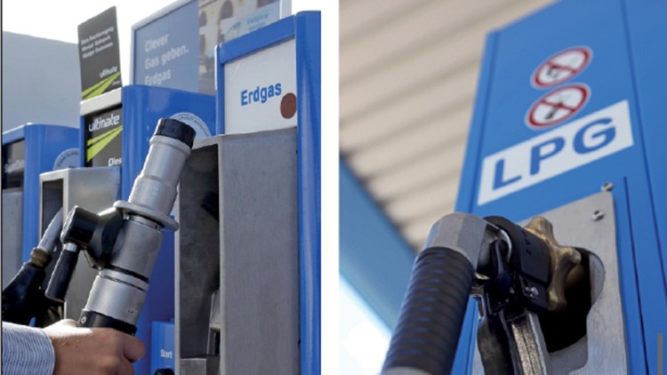 Autogas (LPG) versus Erdgas (CNG)