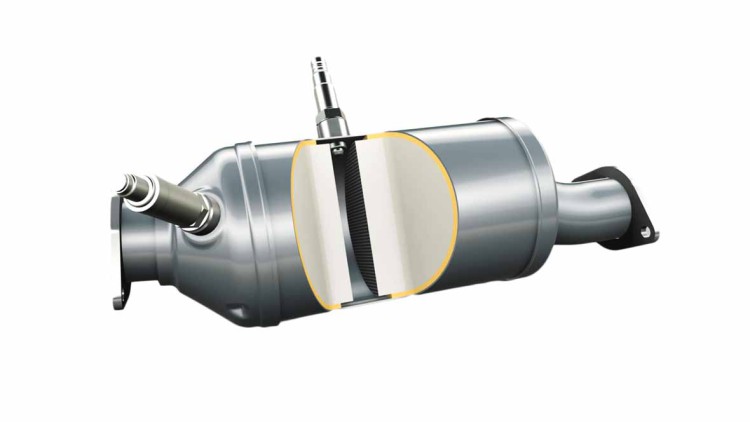 Benzinpartikelfilter Faurecia 