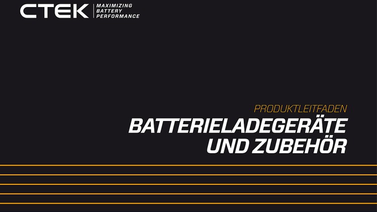 Batterietechnik: CTEK präsentiert neuen Produktleitfaden