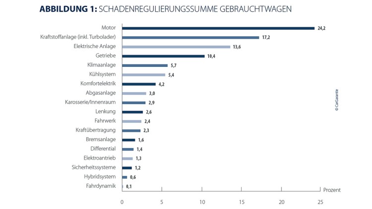 CarGarantie Schadenanalyse 2025