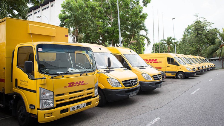 DHL-Flotte Nutzfahrzeuge Singapur