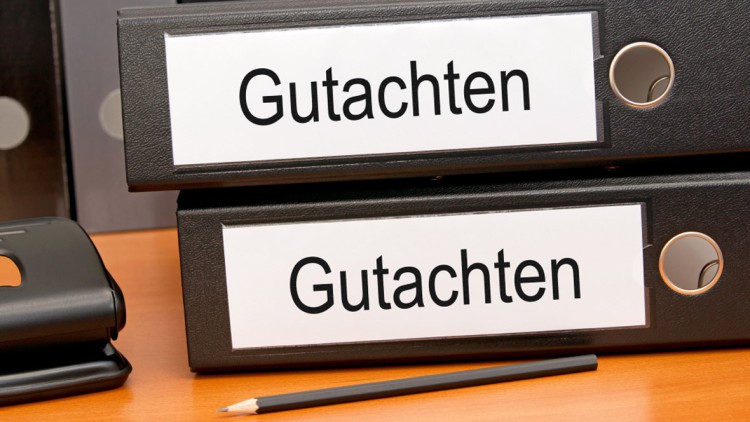 Ordner Gutachten Sachverständiger