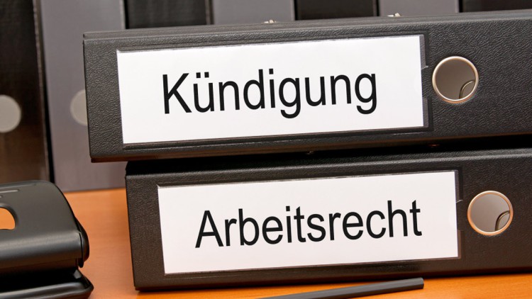 Ordner Kündigung Arbeitsrecht