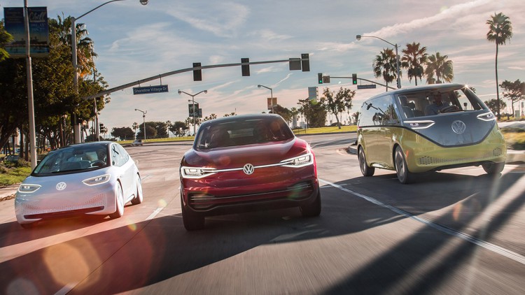 VW ID Modellfamilie; ID.3; ID.4; ID.Buzz