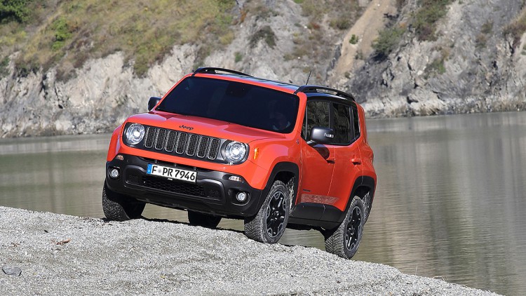 Jeep Renegade im Gelände