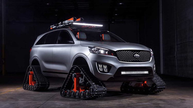 Kia Sorento Ski Gondola: Autonomer Gipfelstürmer