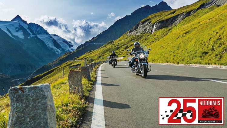 Key Visual für die AUTOHAUS-Motorradtour 2026