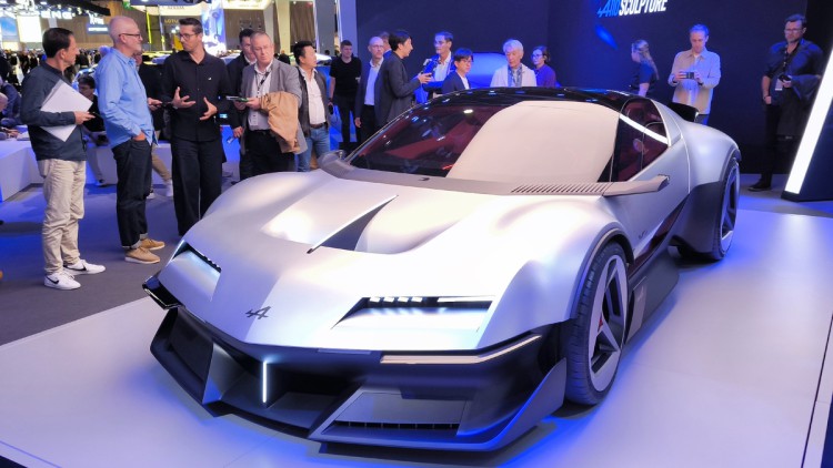 Alpine A310 Vision in Paris