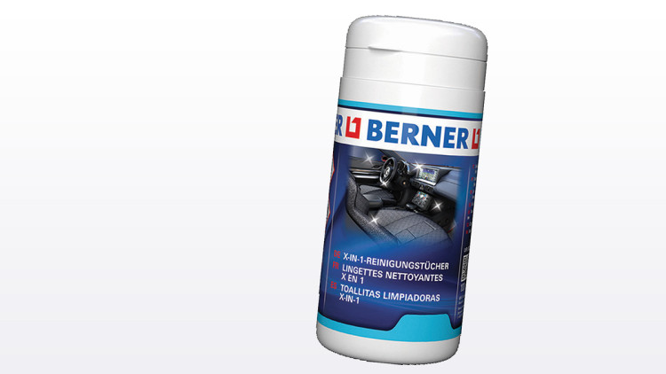 Berner Reinigungstücher X-In-One-Wipes