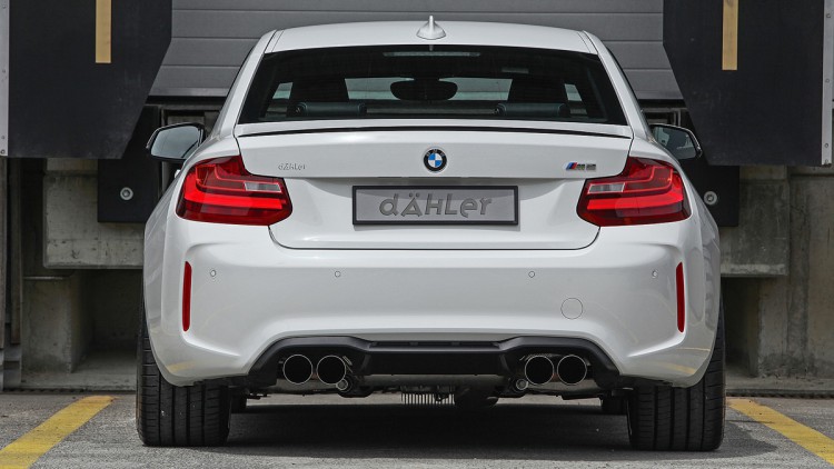 2016 hat der Tuner Dähler einen BMW M2 mit M4-Motor vorgestellt, der an der Hinterachse einen gut erkennbaren Negativsturz aufweist