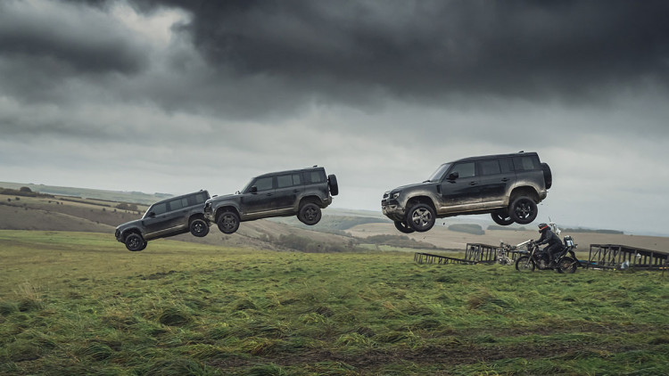 Land Rover Defender James-Bond-Auktion