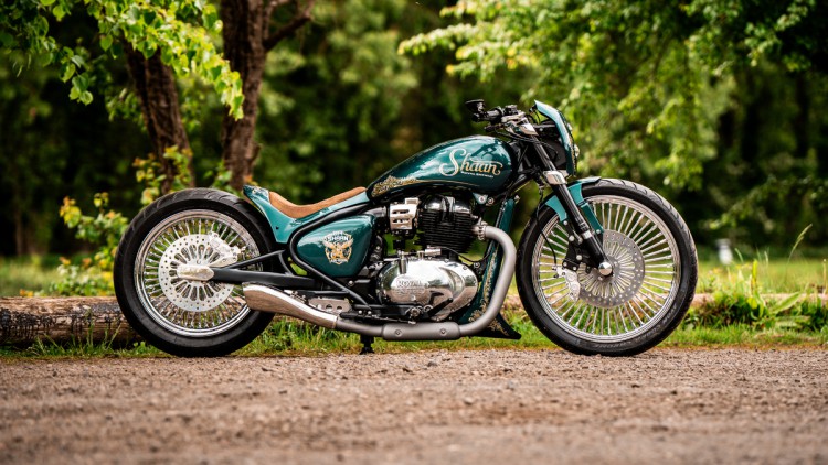 Bläsing Royal Enfield Shotgun 650 Umbau "SHAAN" 