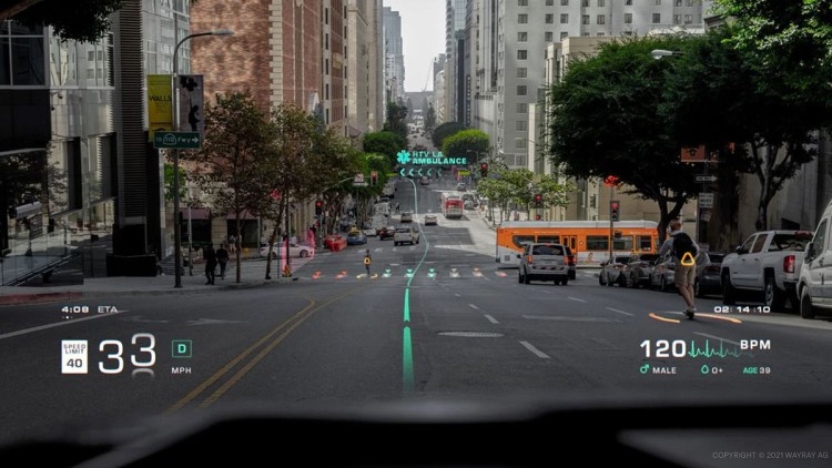 Head-up-Display WayRay