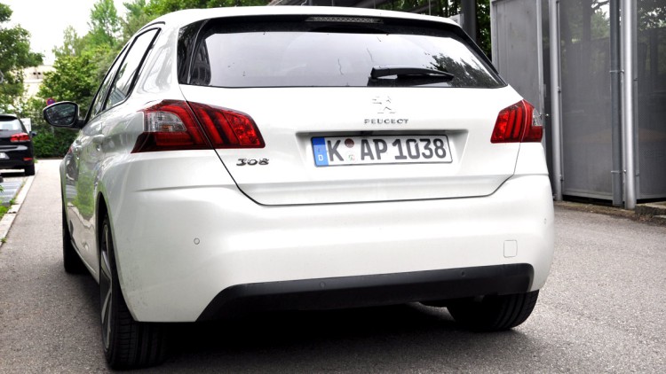 Testwagen Peugeot 308