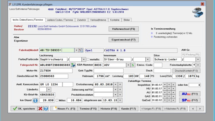 TecDoc Datenbank Loco-Soft