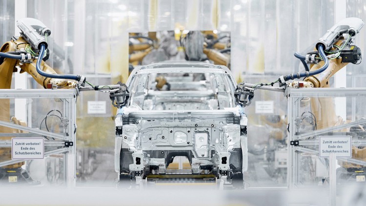 Pkw-Markt Europa: Zweistelliges Plus zum Herbststart Autoproduktion bei VW