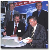 Vertragsunterzeichnung