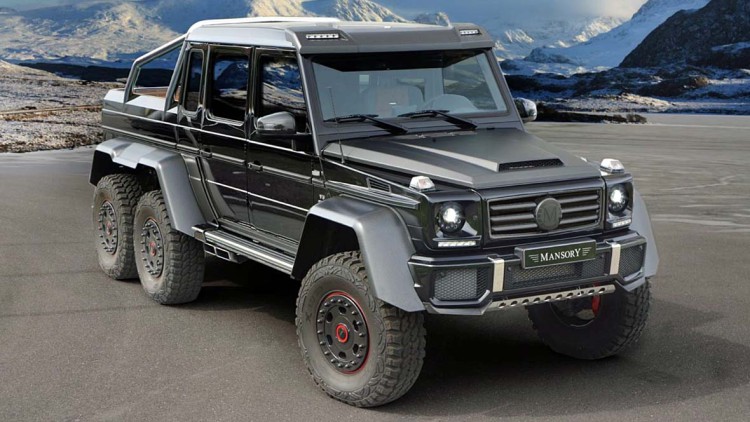 Mansory 6x6: Wahnsinn auf drei Achsen